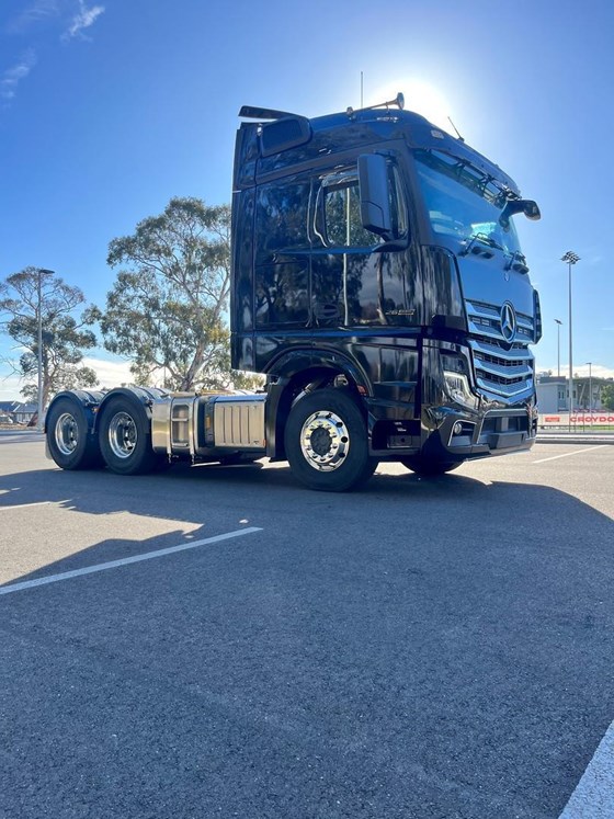 Benz Is Back Big Time Actros Test Drive