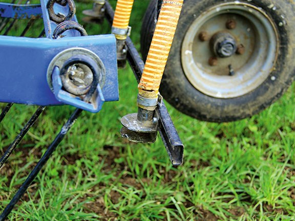 Hatzenbichler 6m tine harrow/air seeder