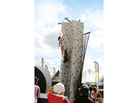 Northland Field Days Rock climbers