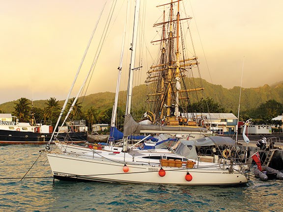 Cruising the Pacific