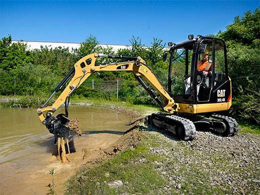 CAT 302.4D mini excavator