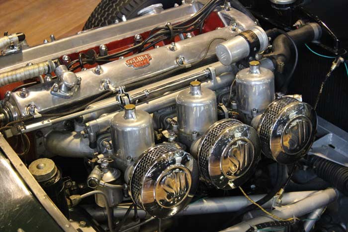 1951 Jaguar C-Type (Proteus Replica) engine