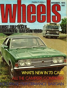 Wheels magazine cover 1972