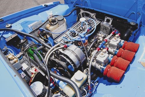 Renault 12 Gordini engine