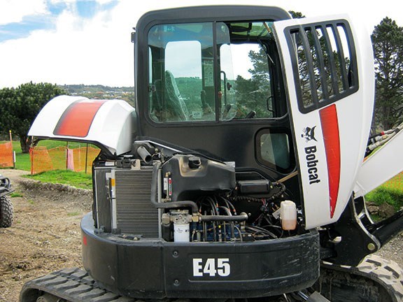 Access for servicing is excellent.
