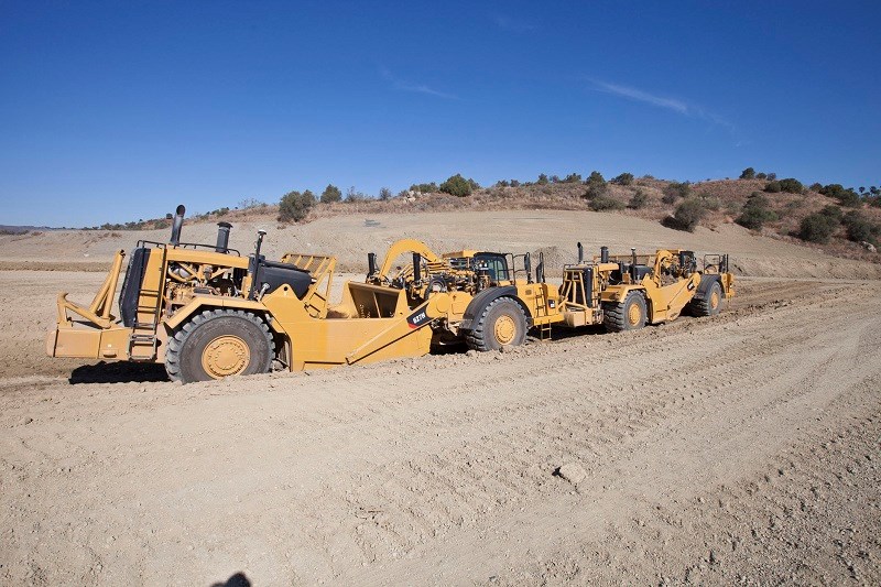 CAT 627H scraper 5