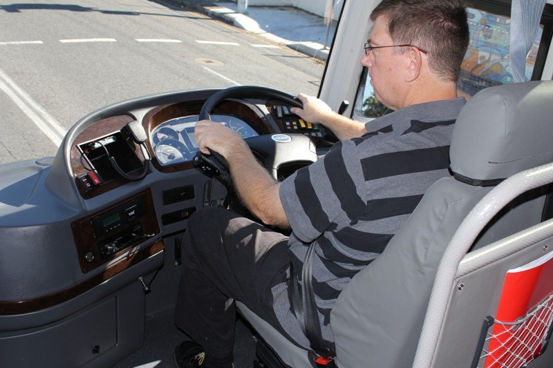 HIGER ROADBOSS driver's seat