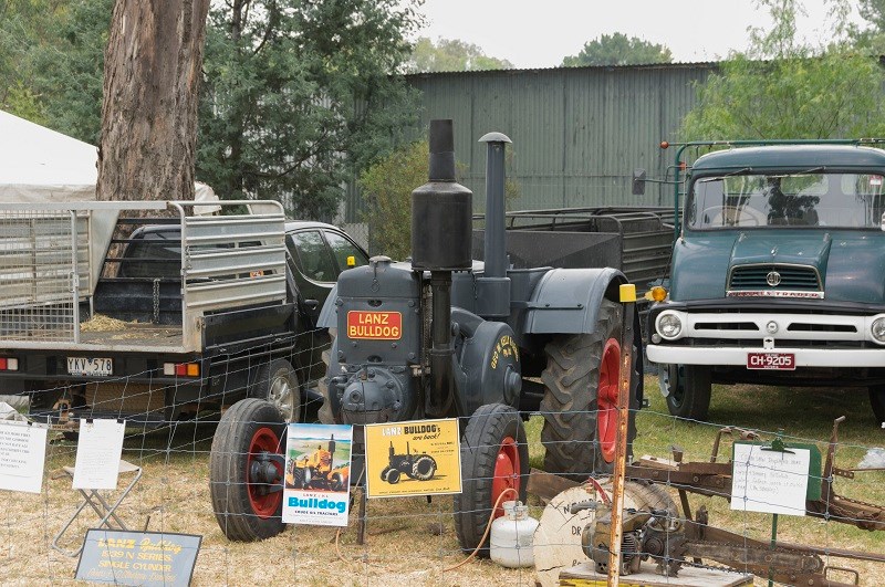 Seymour Alternative Farming Expo 2014 vintage tractor