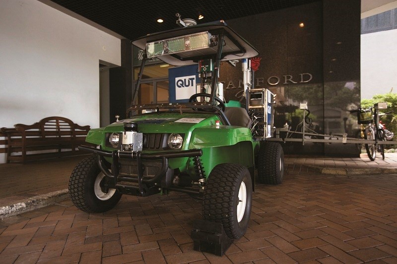 SwarmBot golf buggy prototype