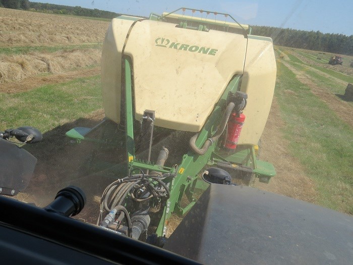 krone big pack high speed HDP 1290 baler demo 10