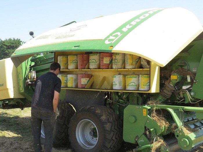 krone big pack high speed HDP 1290 baler demo 5