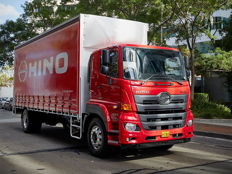 BTS trucks Hino