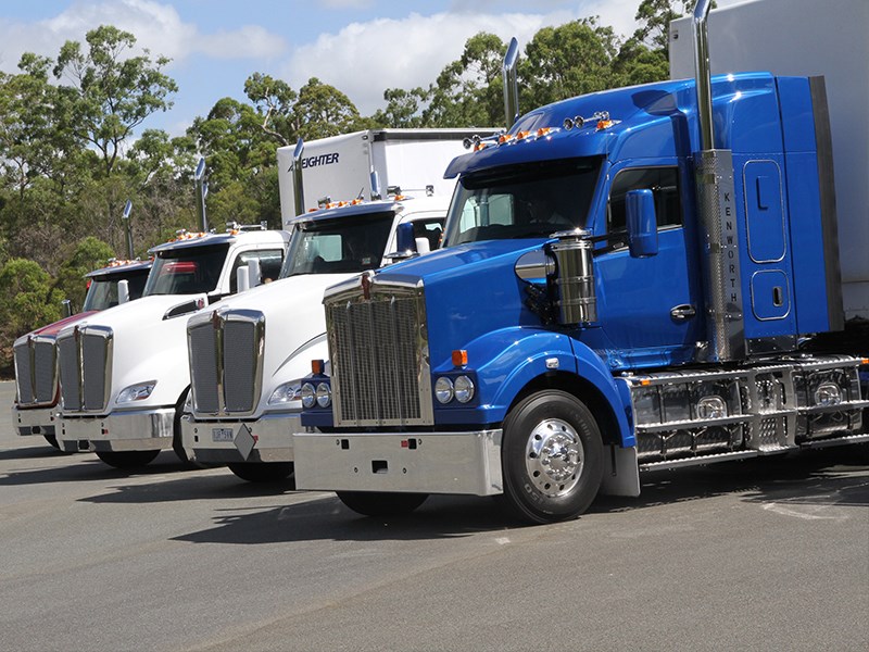 BTS trucks Kenworth
