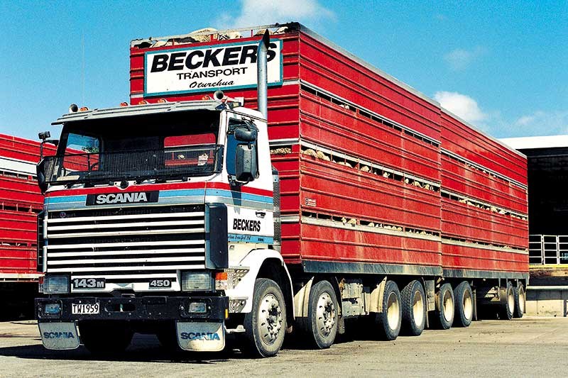 Old school trucks: Beckers Transport