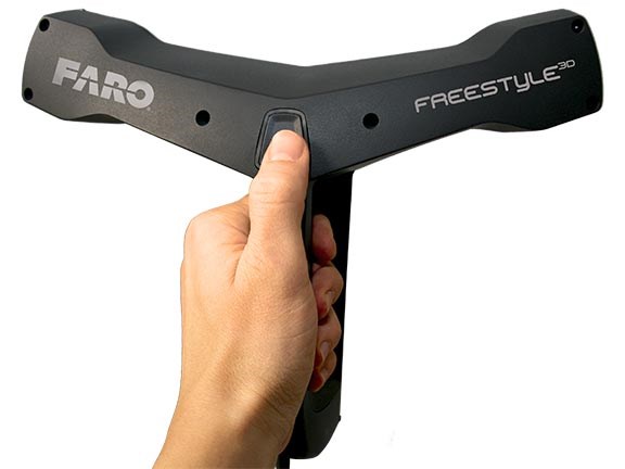 New freestyle 3D scanner released in NZ