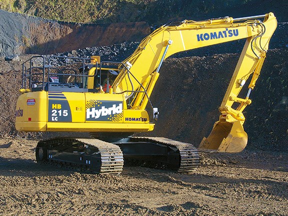 Review: Komatsu HB215LC-1 hybrid