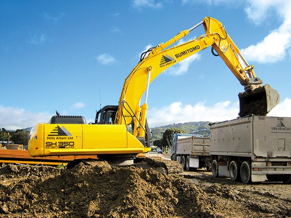 Excavator review: Sumitomo SH350LHD