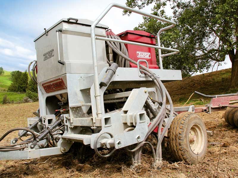 Test: Taege 3M air seeder