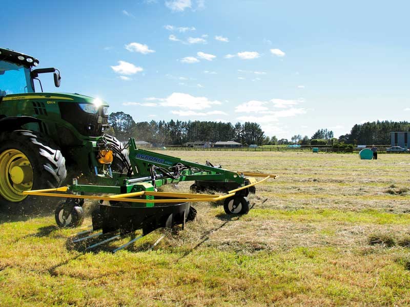 Forward thinking Ground Gear Agronic front mounted rakes