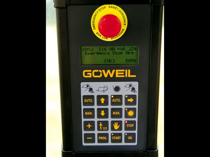 Test: Goweil G-1 F125 baler