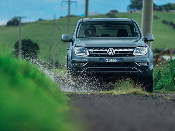 The Volkswagen Amarok Ultimate TDV6 ute