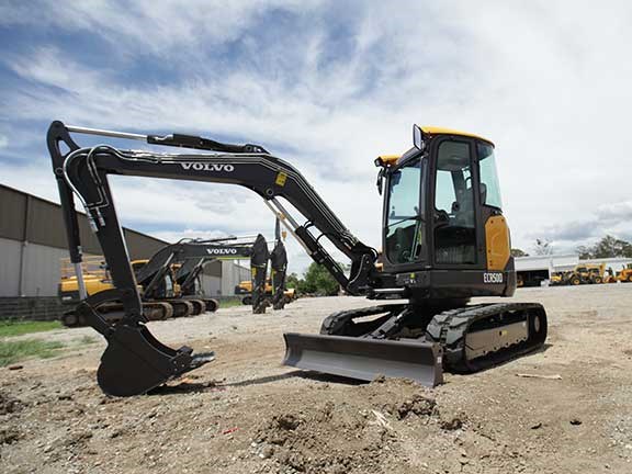 Volvo ECR50D excavator