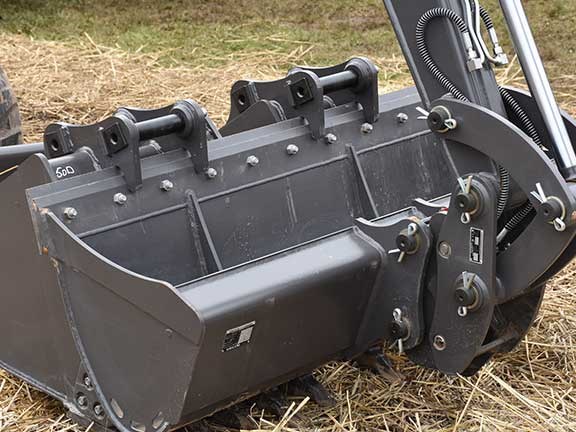 Volvo ECR50D excavator bucket