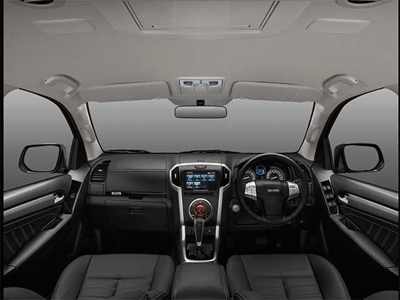 Isuzu MU-X dashboard
