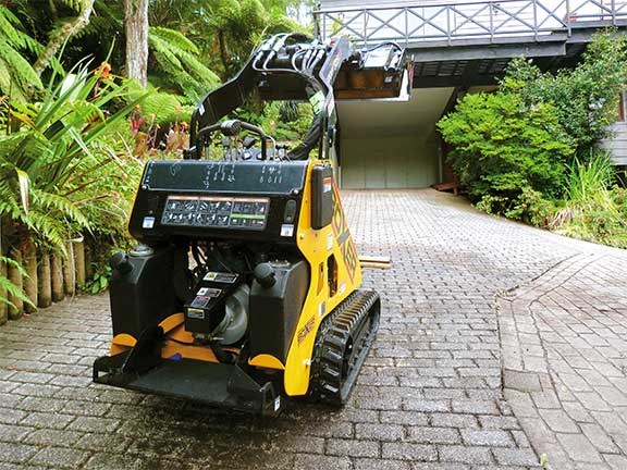 Boxer 525DX compact track loader on driveway