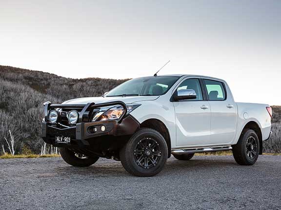 Mazda BT50 with bullbar