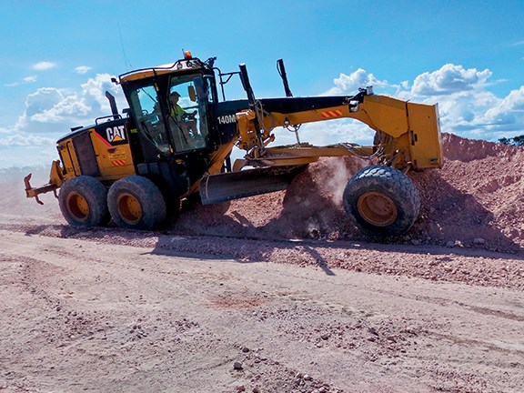 Caterpillar 140M motor grader