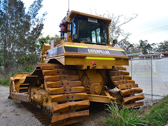 Cat D6R swamp dozer