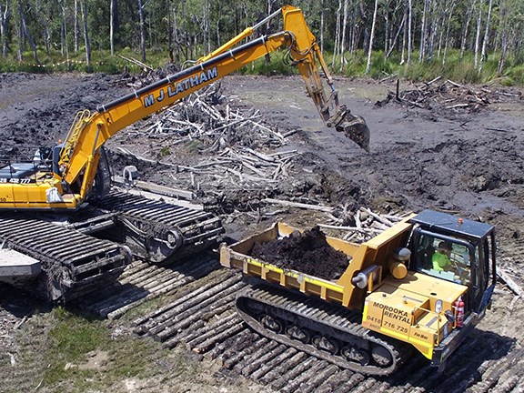 Morooka MST-3000VD site dumper