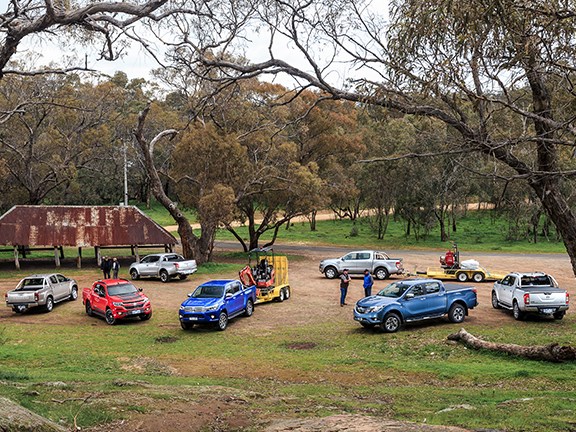 Ute Tow Test Landing page gallery