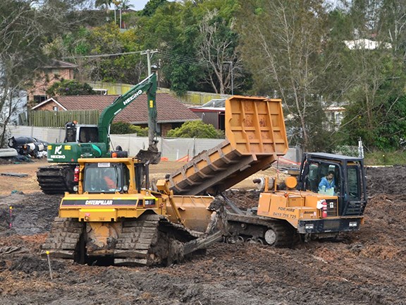 Morooka MST-3000VD site dumper