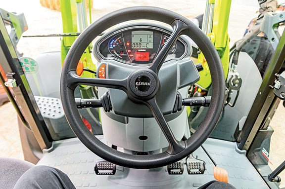 The Arion 440 steering wheel