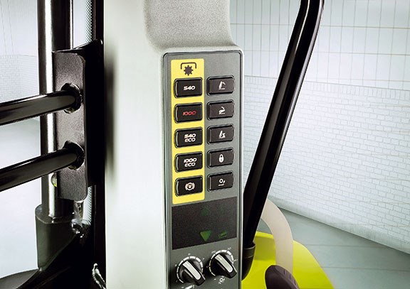 PTO speed buttons