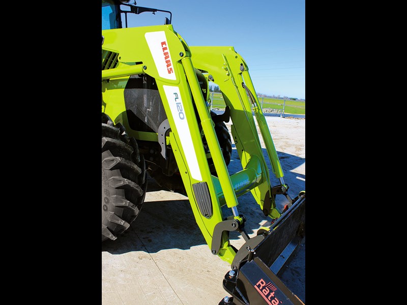 A purpose-built loader is factory fitted