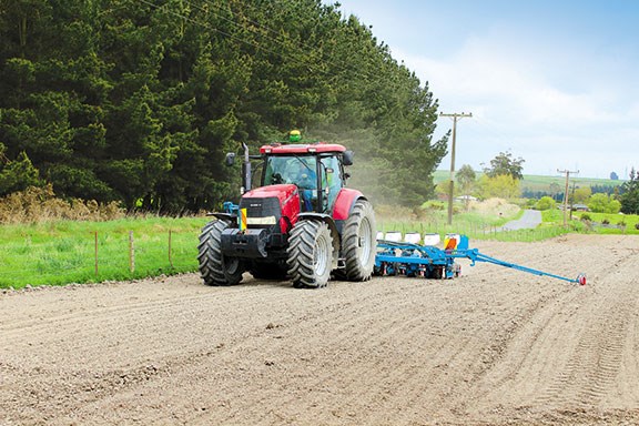 The Monosem NG plus working a field