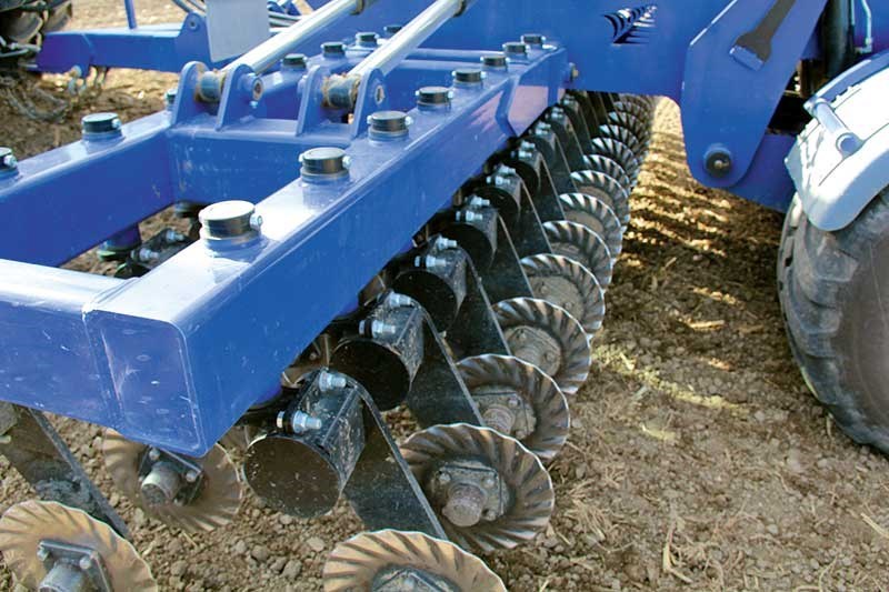 The front pivoting turbo discs.