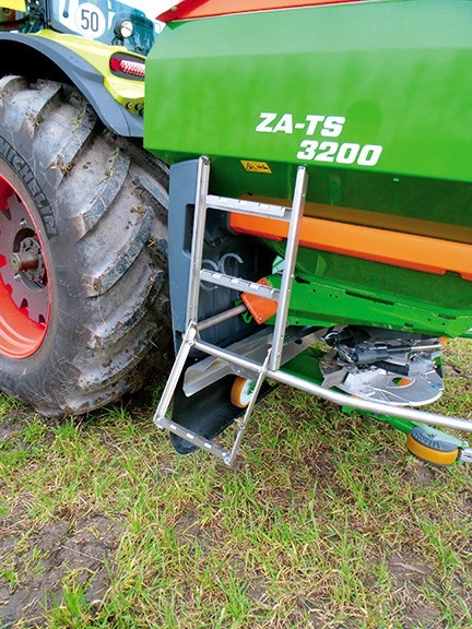 Amazone ZA TS Profis Hydro spreader ladder