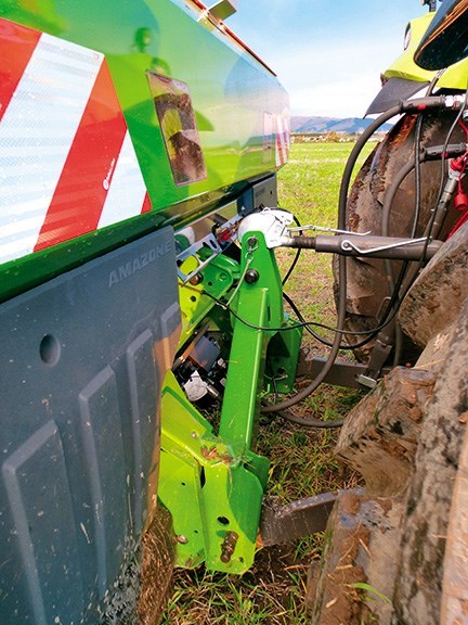 Amazone ZA TS Profis Hydro spreader linkage