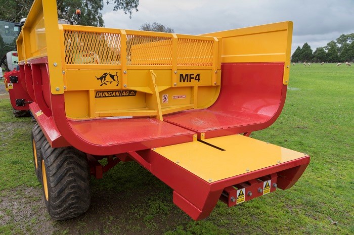 Duncan Ag Multi Plus feeder feedout 8697