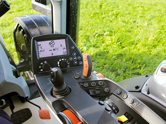 The Valtra is very user-friendly.