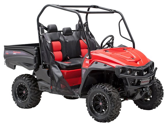 The Mahindra mPact XTV 750 side-by-side Utility Task Vehicle (UTV) models, set to arrive in Australia later this year.