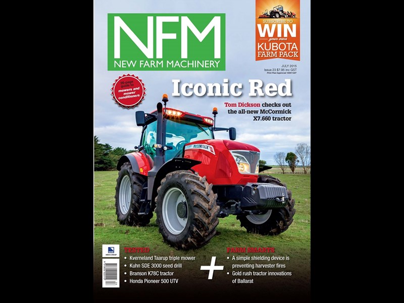 NFM 23 front cover McCormick X7 660