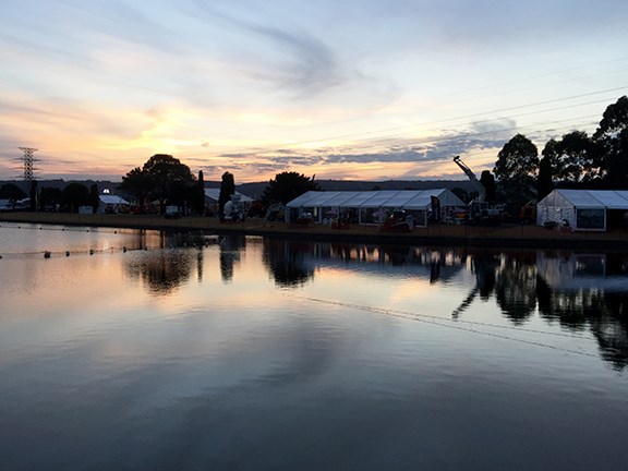 A DDT sunset from Digga’s lakeside deck. Thanks for the beers, guys!