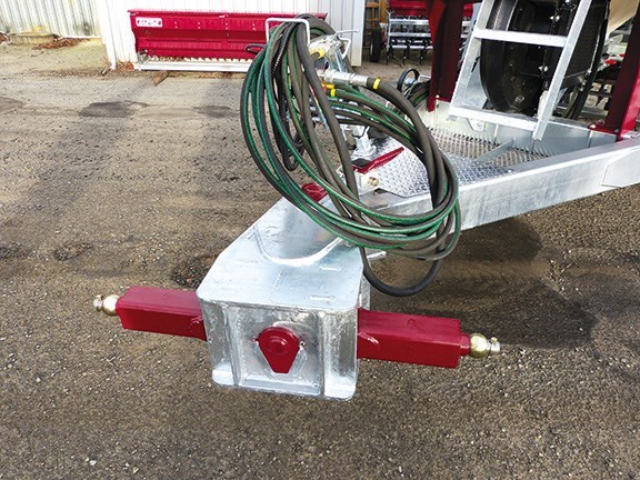 Taege 6m air seeder two point linkage
