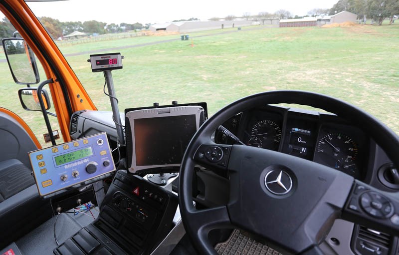 Unimog U430 in cabin steering 4