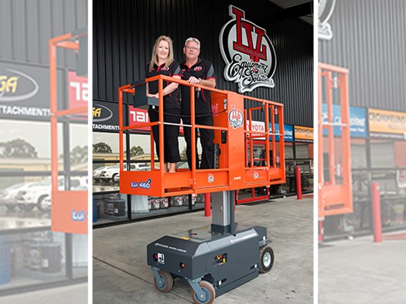 Latrobe Valley Forklifts Rob and Kelly Mustoe